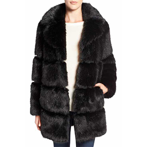 Kate Spade Faux Fur Coat