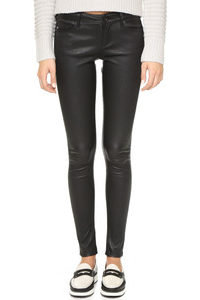 AG Super Skinny Leather Legging Jeans