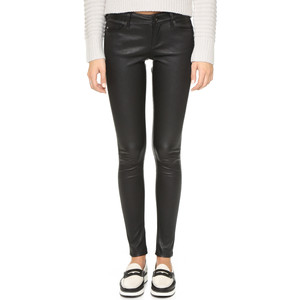 AG Super Skinny Leather Legging Jeans