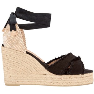 Castaner Bluma Fringed Wedge