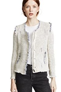 IRO Tweed White Jacket