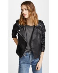 BB Dakota Amelie Black Vegan Leather Jacket